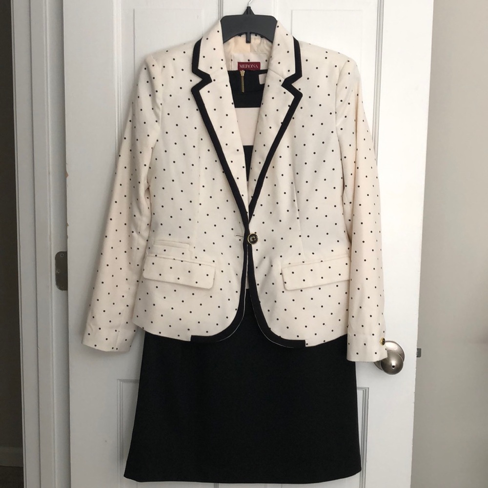 Polka Dot Blazer